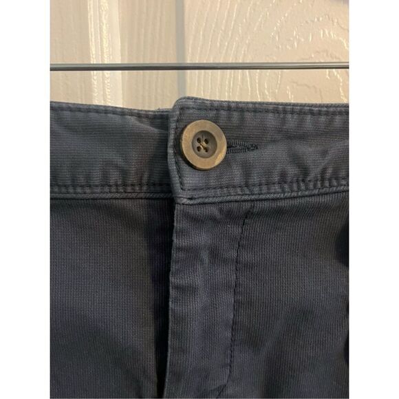 Old Navy Blue Chino Midi Skirt. Size 14 - Picture 4 of 6